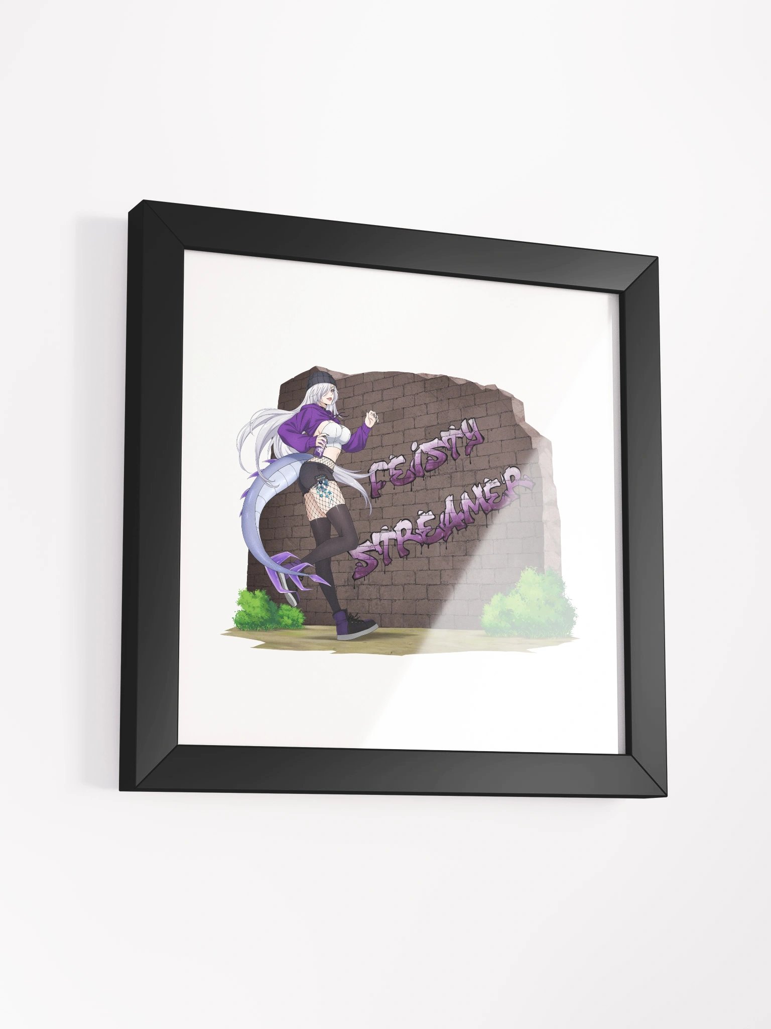 Feisty Streamer Framed Poster product image (6)