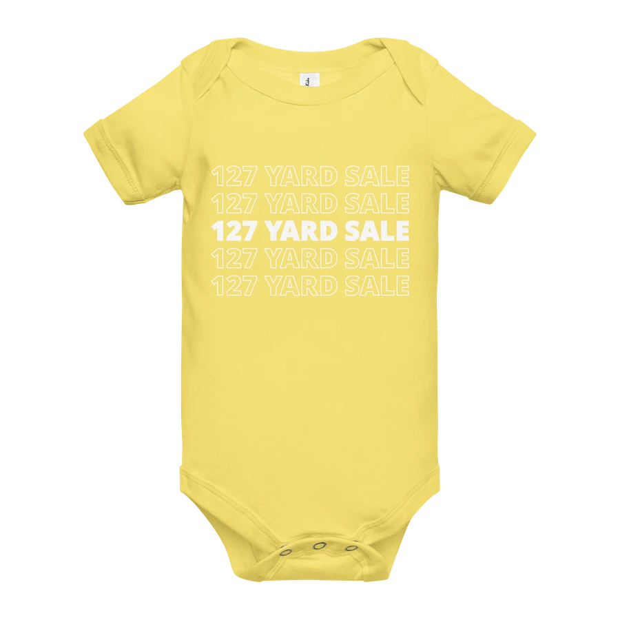 127 Yard Sale (2024) - Bella+Canvas Baby Short Sleeve One Piece product image (10)