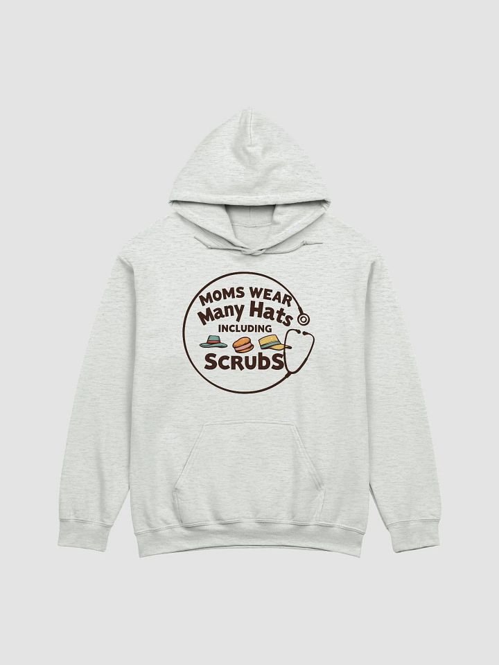 stethoscope, Moms Wear Many Hats Hoodie product image (6)