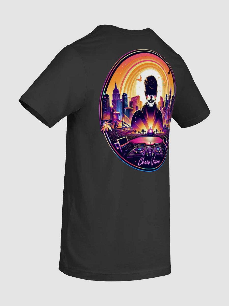 Neon City DJ Sunset T-Shirt product image (104)
