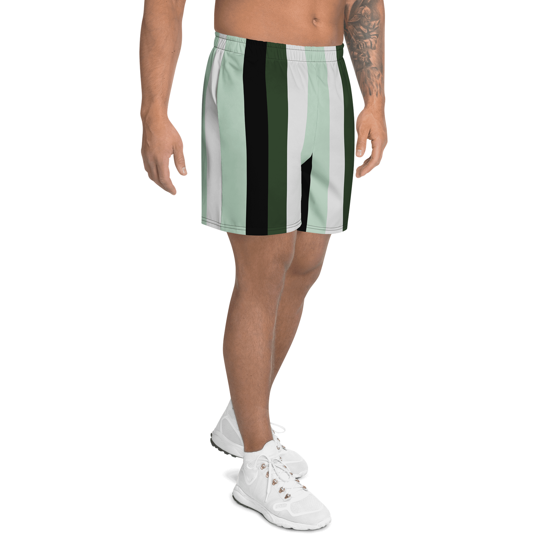HIM Vintage Style Swim Shorts Green product image (4)