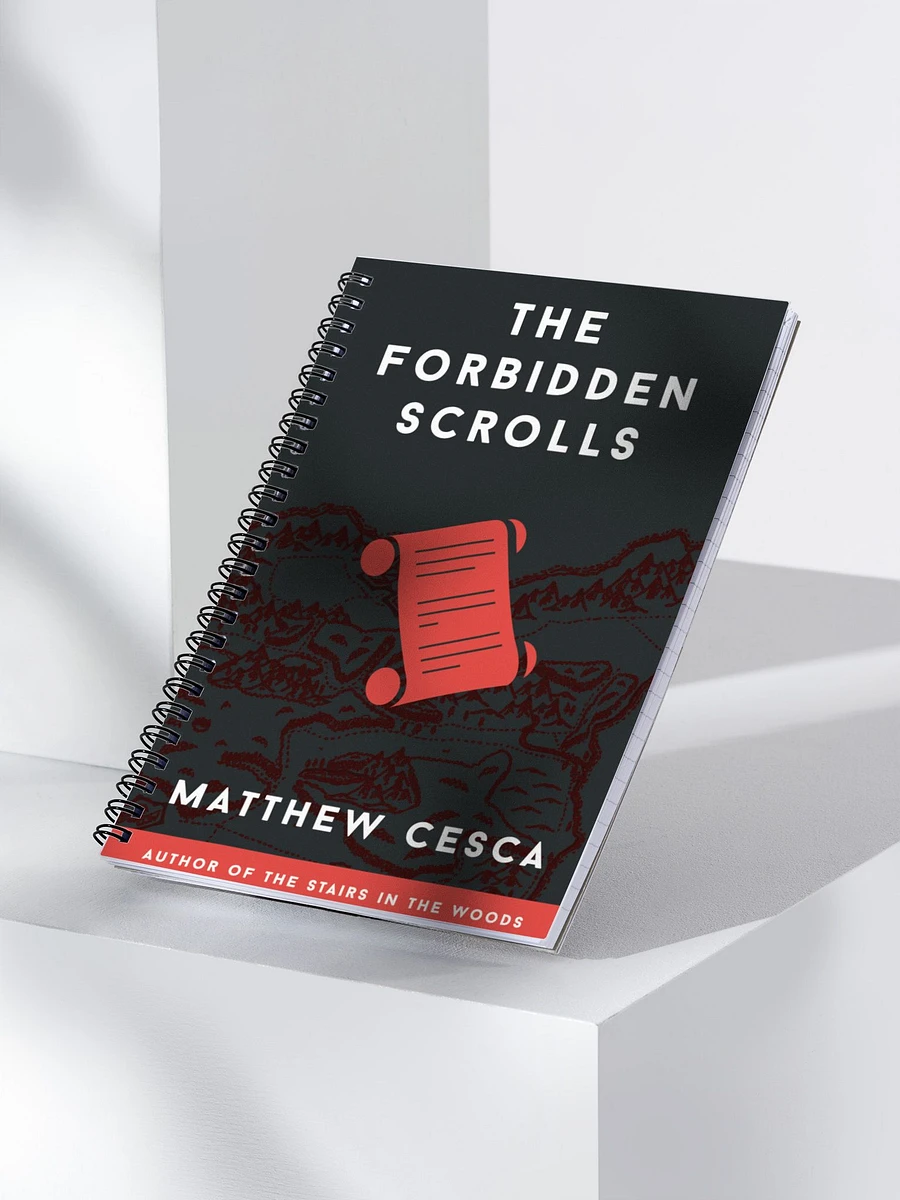 The Forbidden Scrolls Spiral Notebook product image (4)