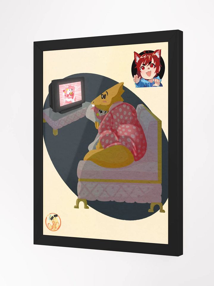 Relaxing Alphys - Poster product image (2)