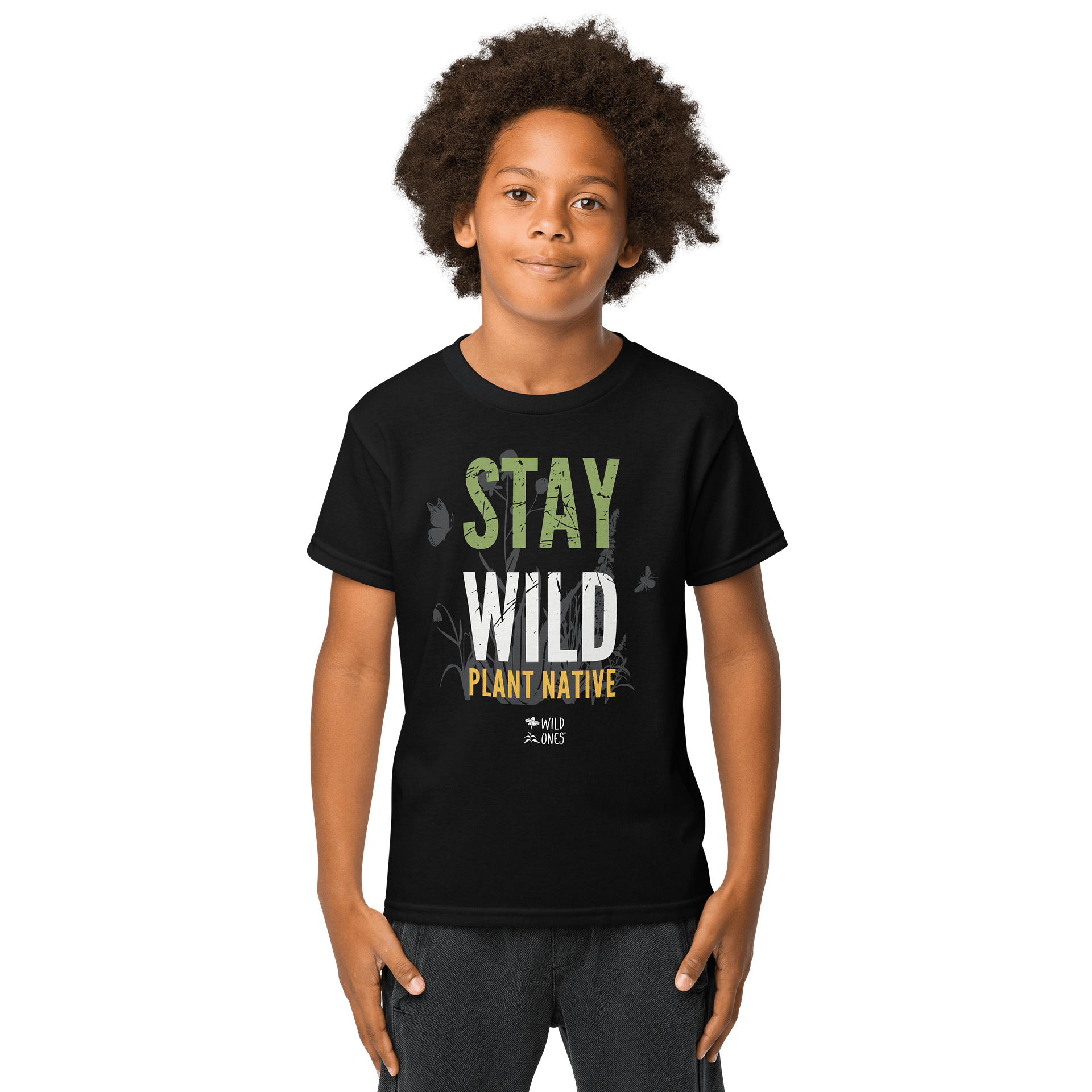 Stay Wild, Plant Native (Youth Tee) product image (1)