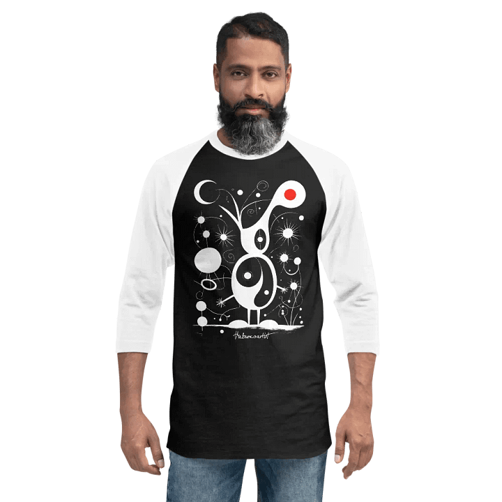 Tultex Fine Jersey Raglan Tee product image (1)