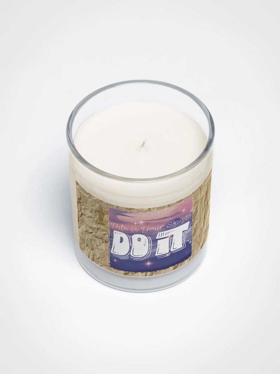 ✨ "This is Your Sign to Do It!" Candle – Positive Vibes with NCD 🌟 product image (3)