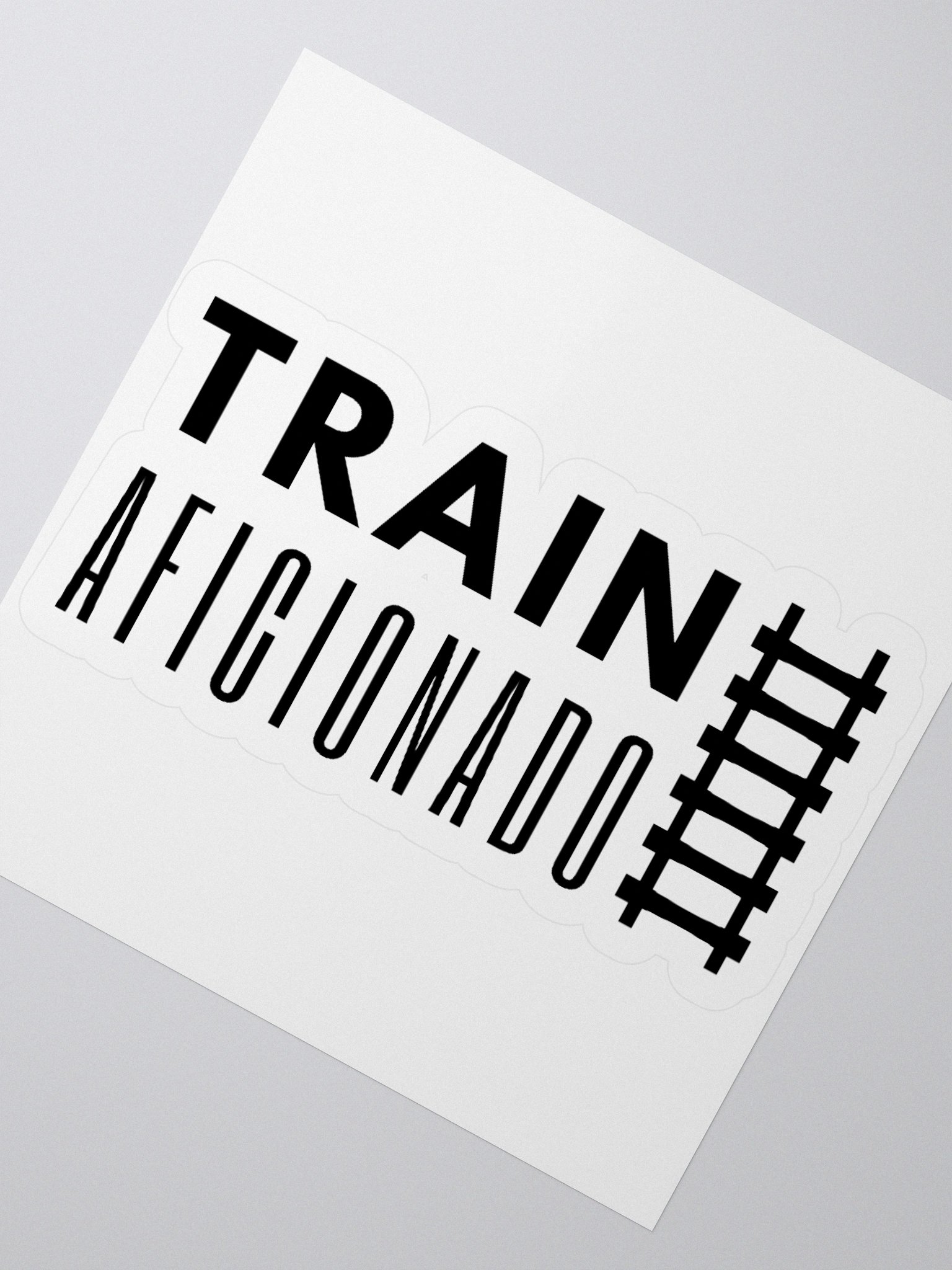 Train Aficionado Kiss Cut Stickers product image (6)