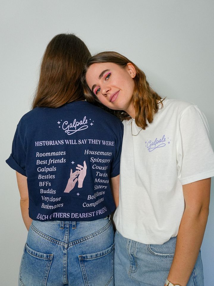 Galpals Tee (Navy) product image (2)