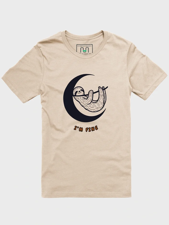 Lunar Sloth 'I'm Fine' Tee product image (1)