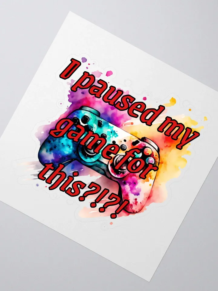 Gamer's Delight Kiss Cut Stickers product image (5)