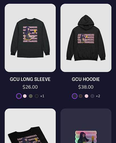 Shop GCU merch to support the org! Your purchases and donations will help us continue marketing, hosting events and overall s...