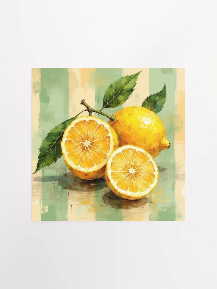 Lemons Vintage Art Print product image (4)
