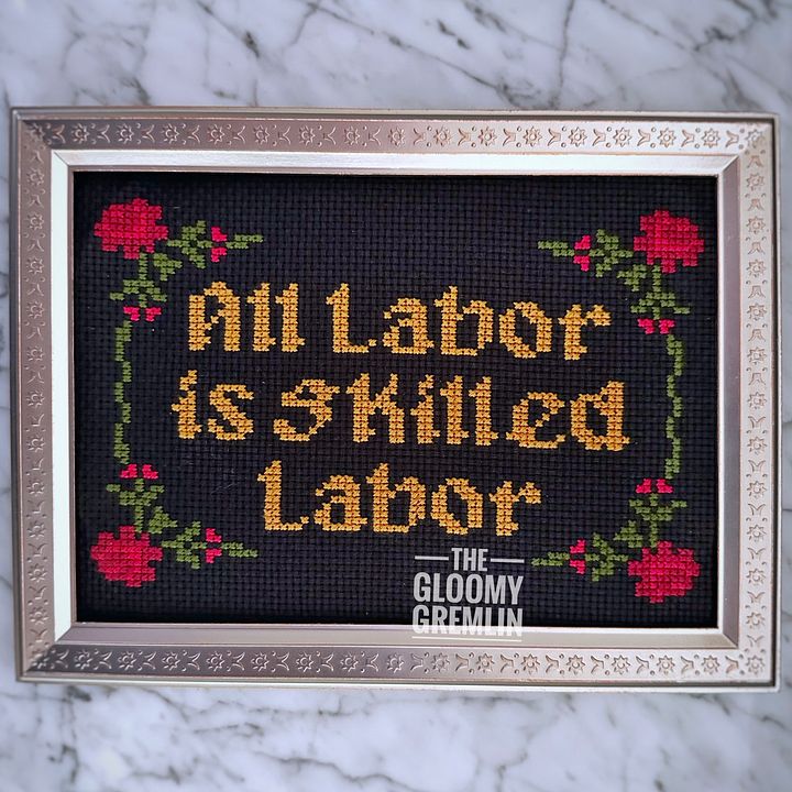 All Labor - Cross Stitch Pattern product image (1)