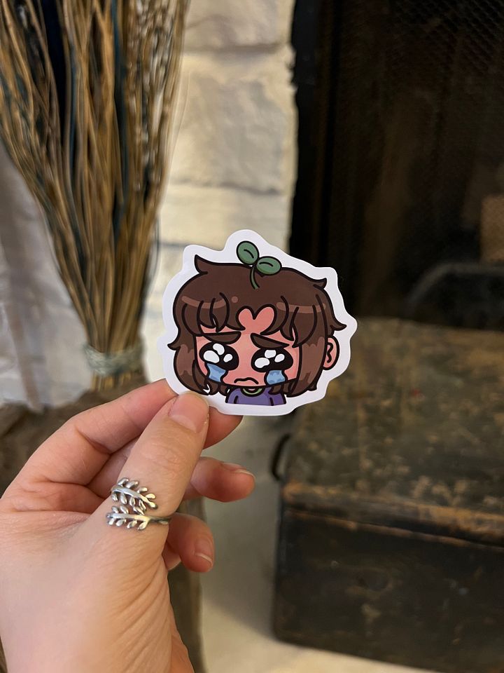 Shop Crybaby Logo Sticker product image (1)