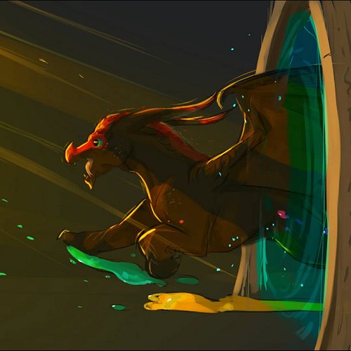 DTIYS I did for @sifps
Replaced Zale with my dragon Aruuvion and added a portal 

#dtiystoz
#dtiys #aruuvion #Zale #dragon #p...