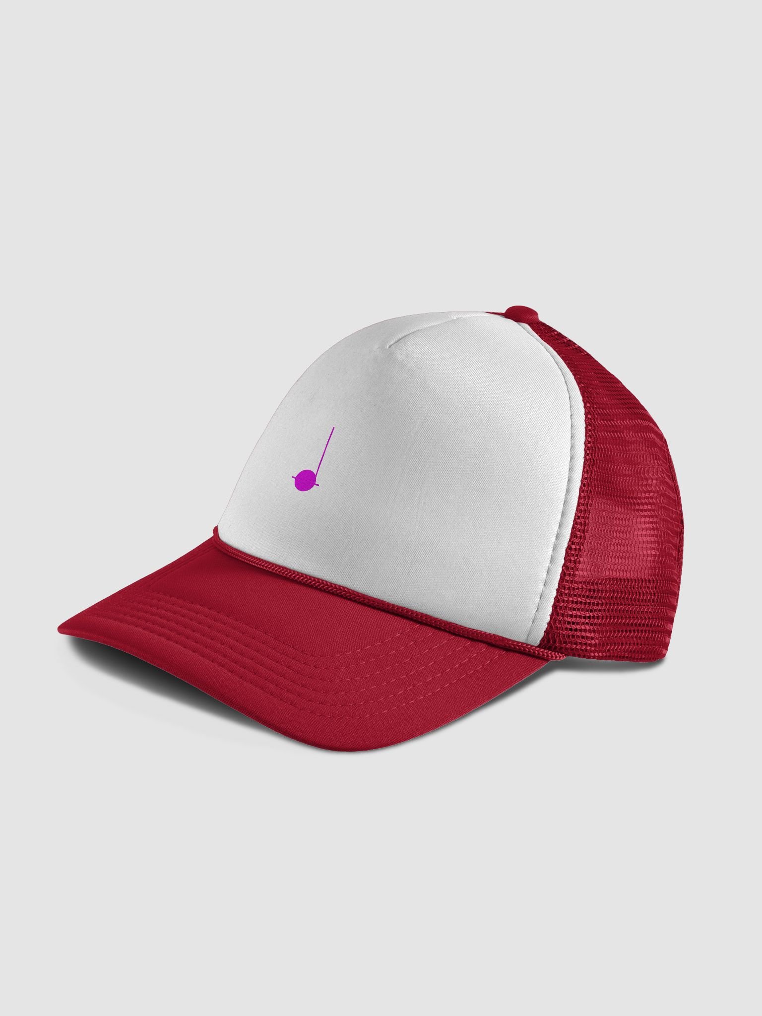 Popcorn Anime Pink Note Trucker Hat product image (4)