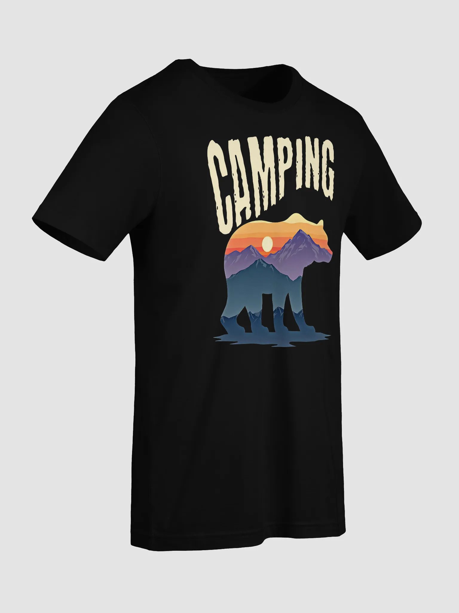 Camping Bear T-Shirt – Adventure Awaits! product image (10)