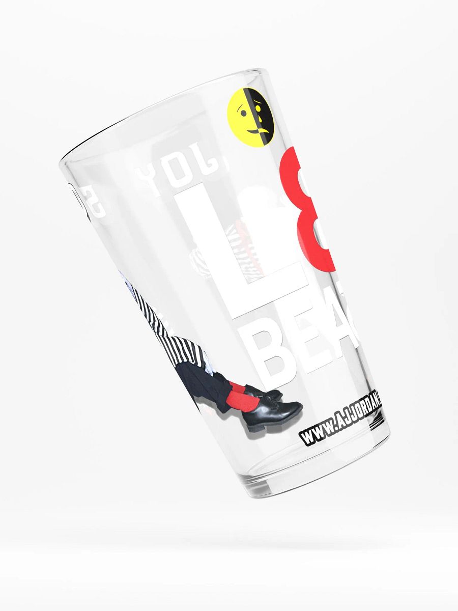 AJ Jordan The Crescendo SAD/JOY Pint Glass product image (3)