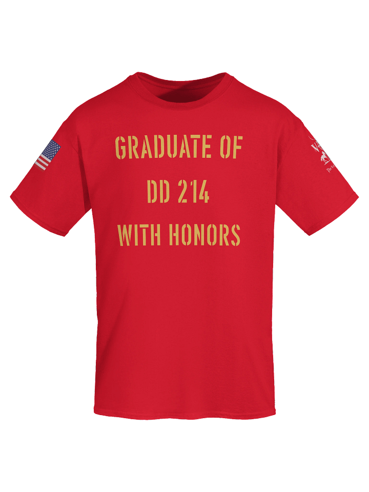 Graduate of DD 214 Marine Corps T Shirt product image (1)