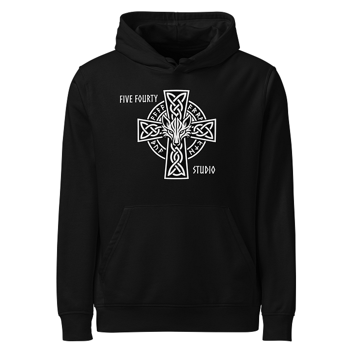 FiveFourty's Norse Cross (Stanley Organic Hoodie) product image (1)