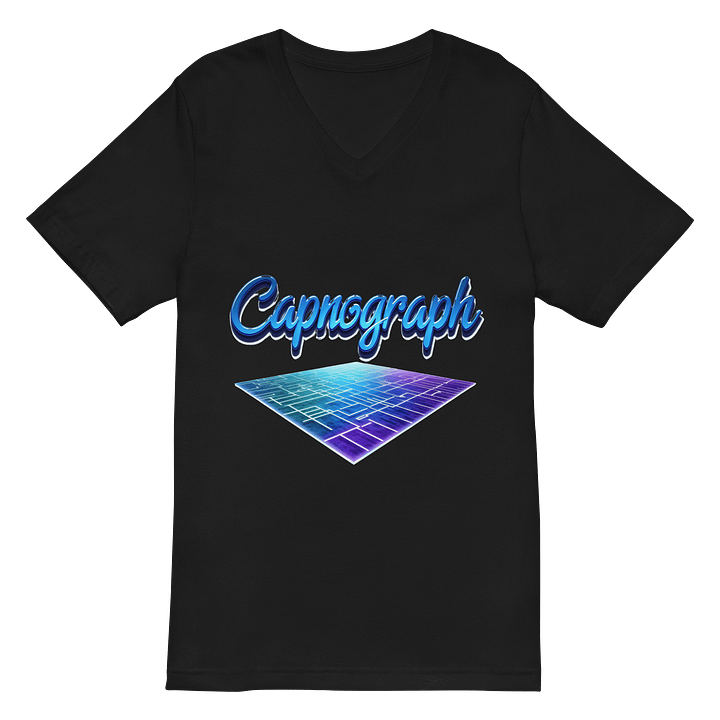 Gradient Capnograph V-Neck Tee product image (3)