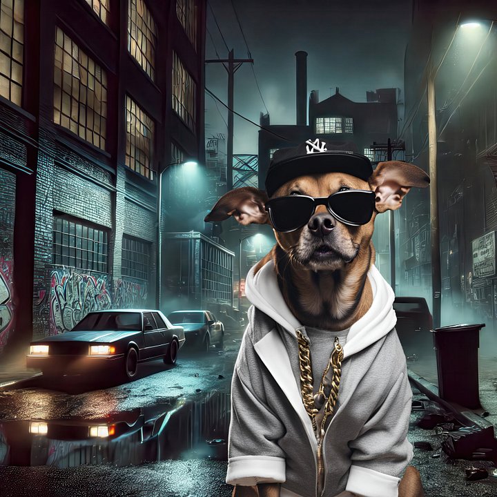 Gangsta Dog 6-Spick-24x24x300 product image (1)