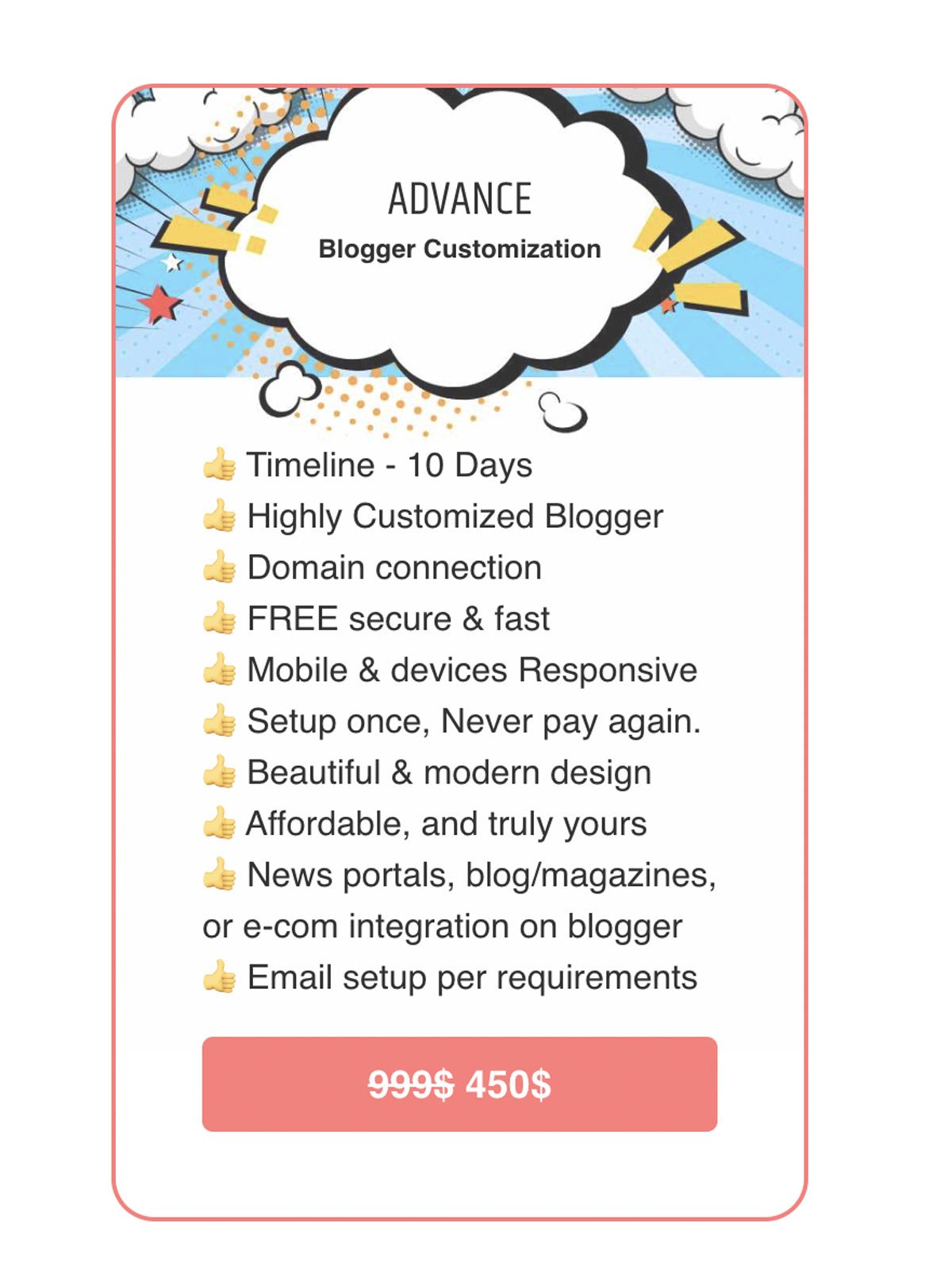 Advance Blogger Customization product image (2)
