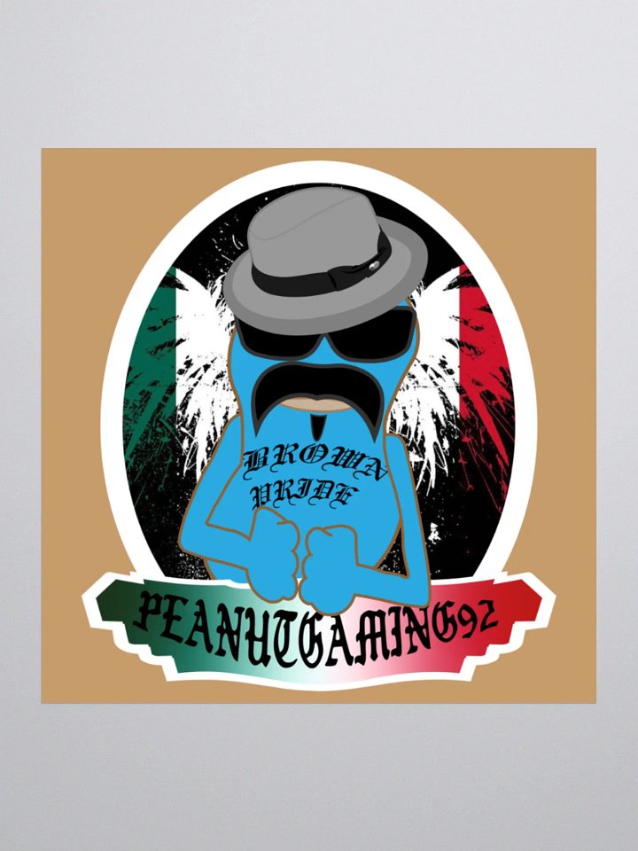 BROWN PRIDE STICKER product image (1)
