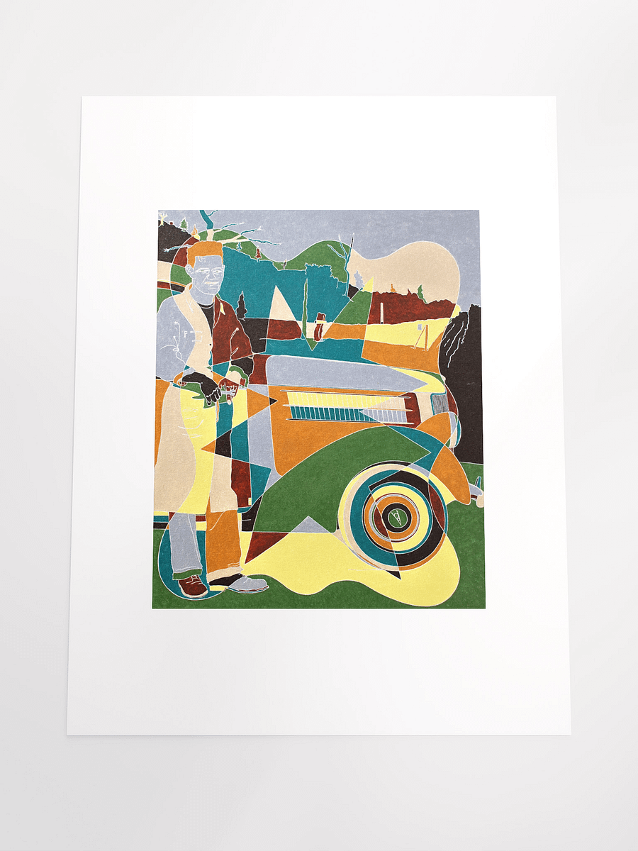 Pat's '36 Ford (2014) Print product image (5)