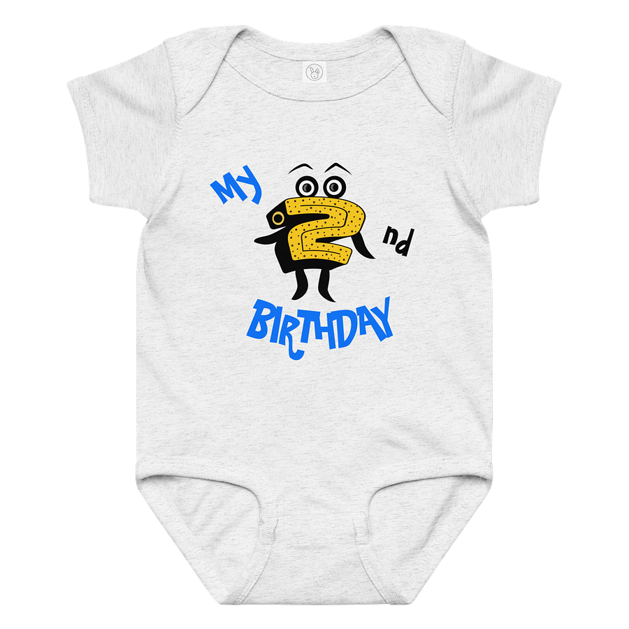 Starry 2nd Birthday Baby Bodysuit product image (1)