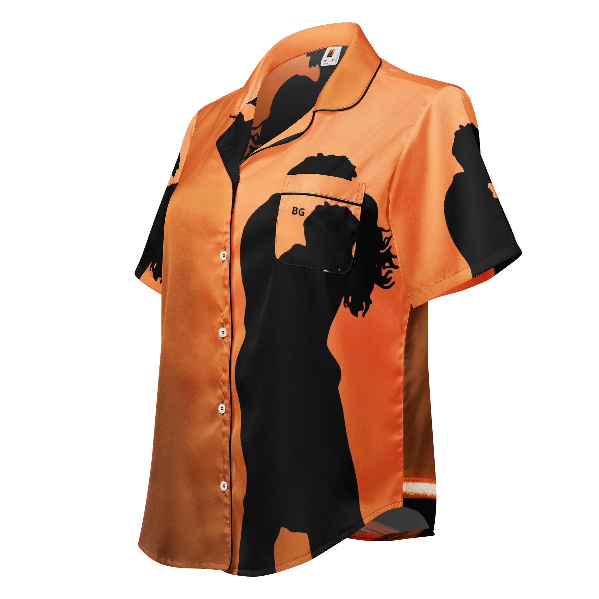 'You Are the One' Satin Pyjama Top product image (1)