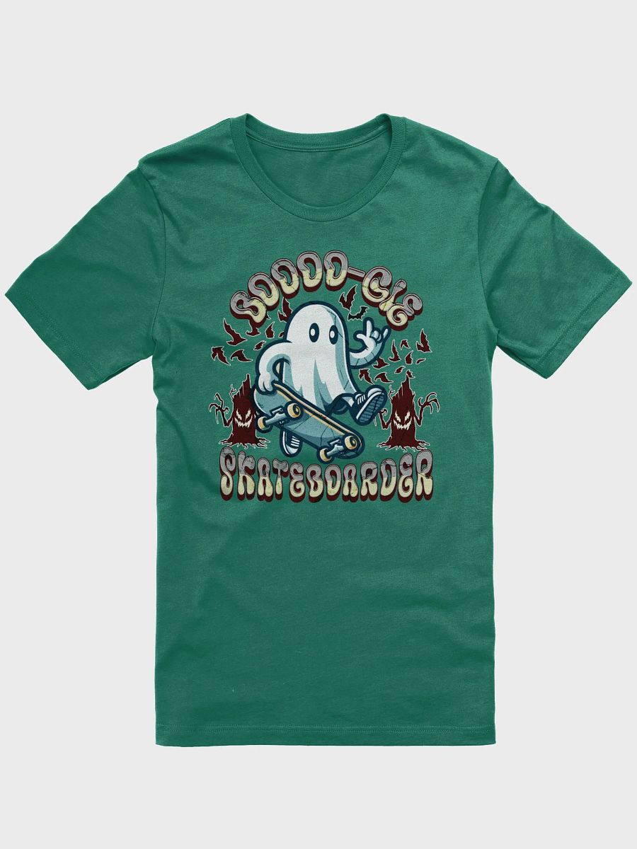 Boooo-gie Skateboarder Ghostly T-Shirt product image (25)
