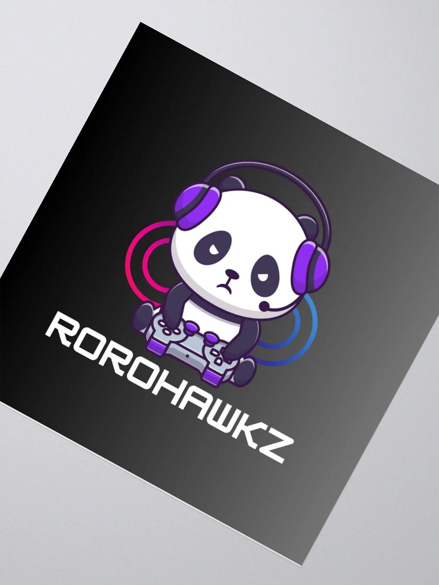 Roro Hawkz Logo Sticker product image (2)