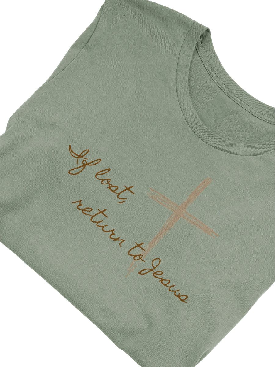 Return to Jesus T-shirt product image (6)