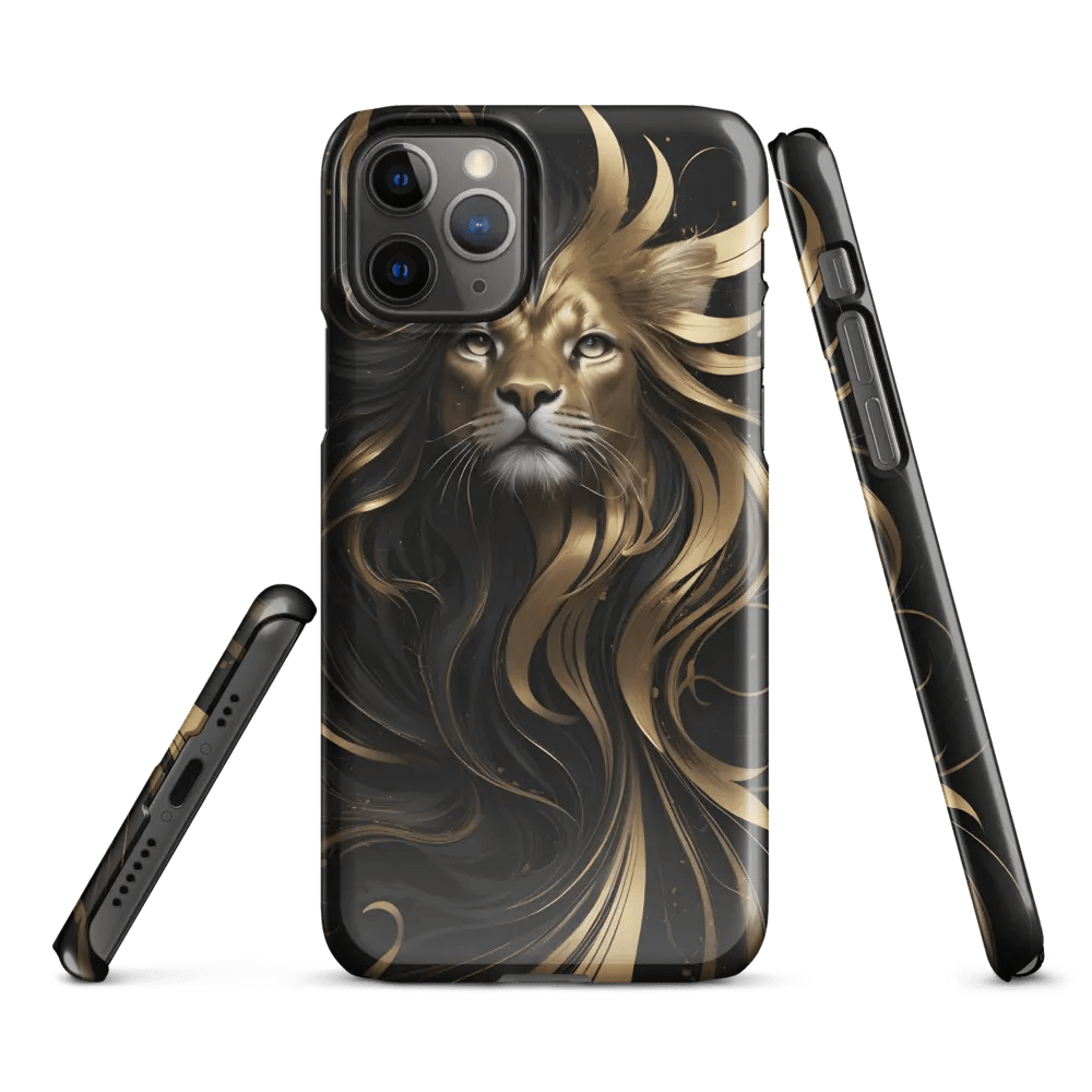 Snap Case for iPhone – The golden Lion product image (3)
