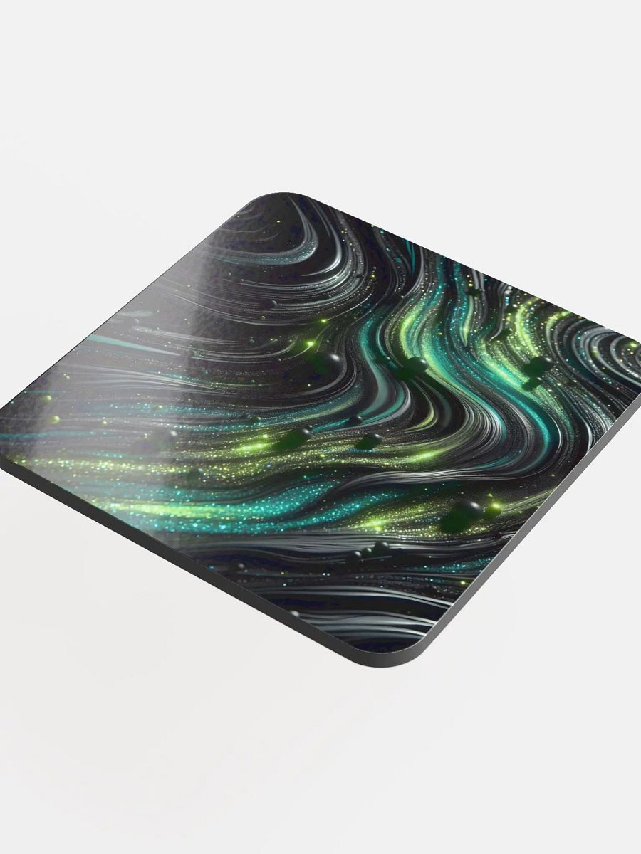 Cosmic Fluidity Cork Coaster product image (4)