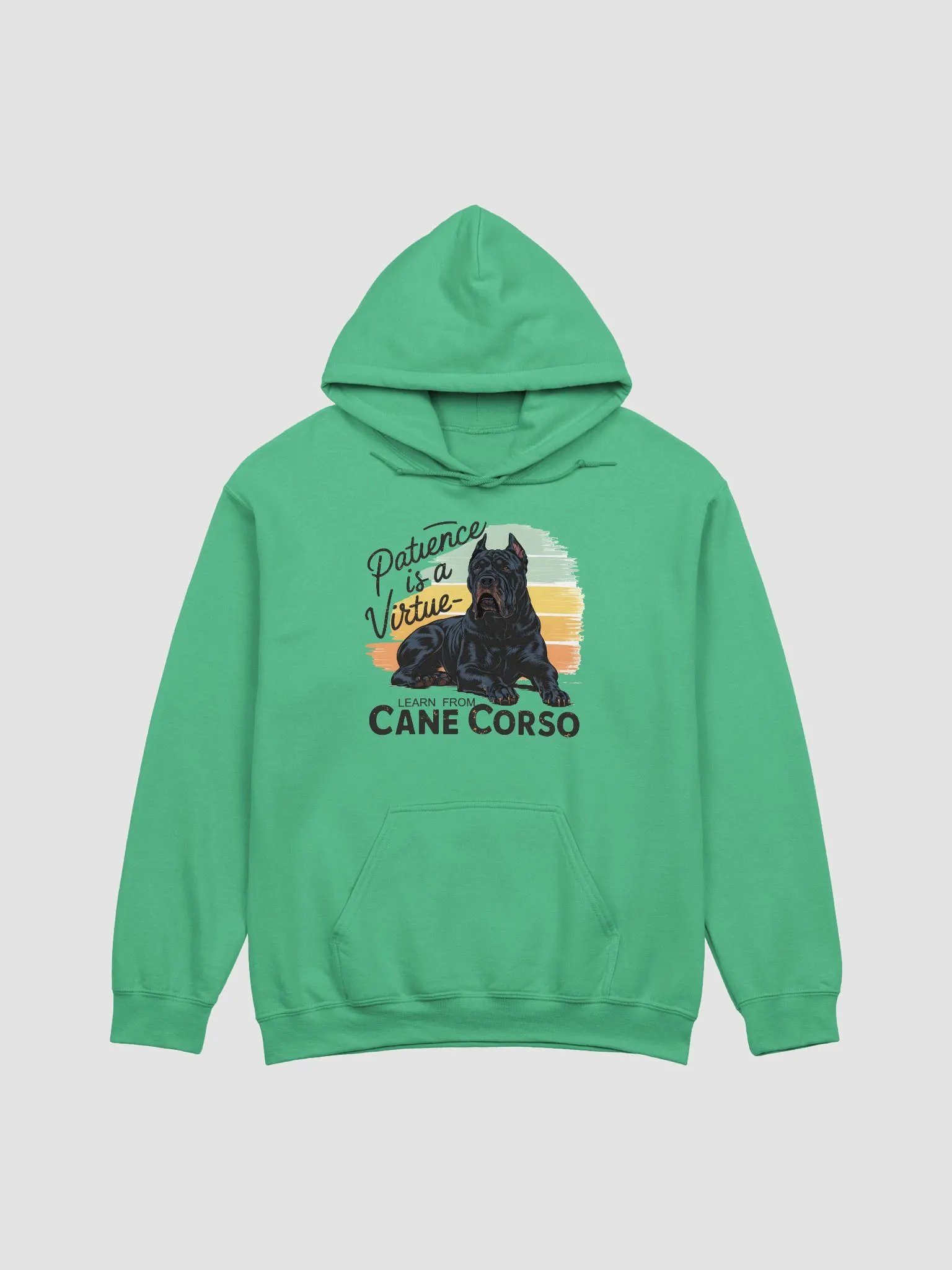 Patience Is a Virtue – Learn from Cane Corso Hoodie product image (5)