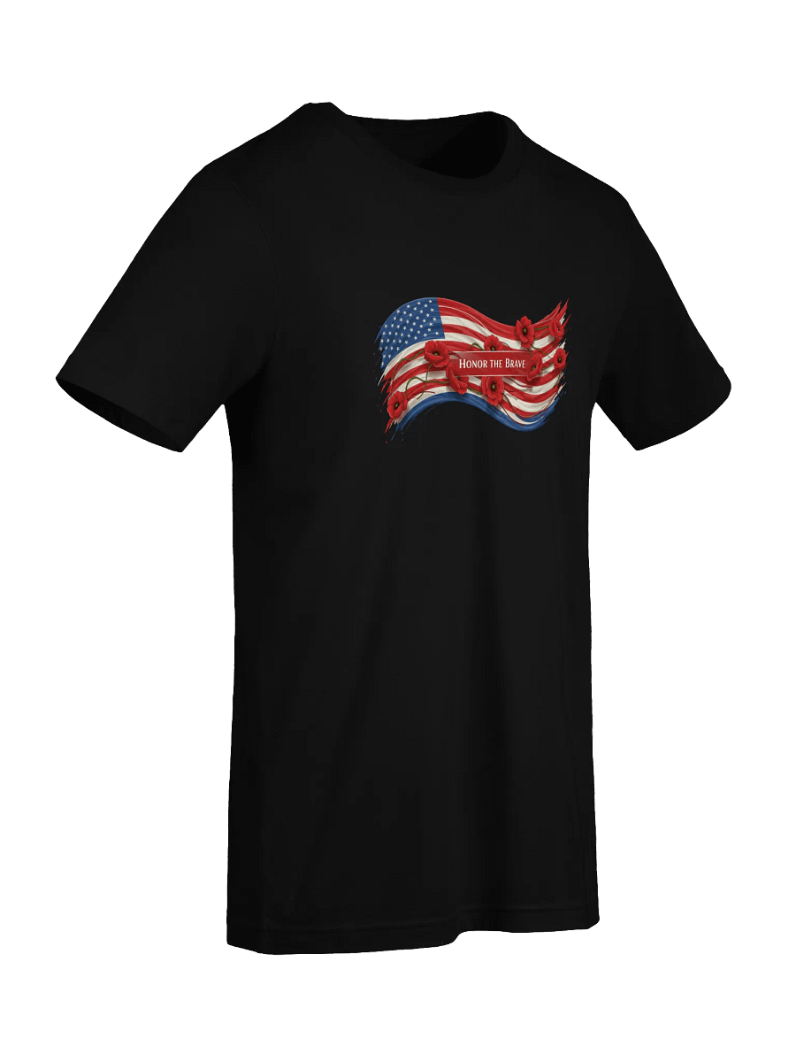 Honor the Brave Flag Waves T-Shirt product image (71)