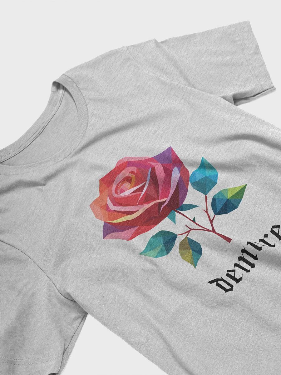 Demure Geometric Rose T-Shirt product image (30)