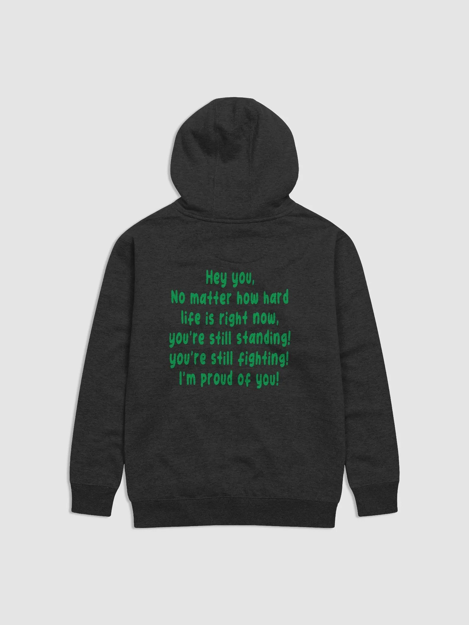 Hey you hoodie male product image (2)