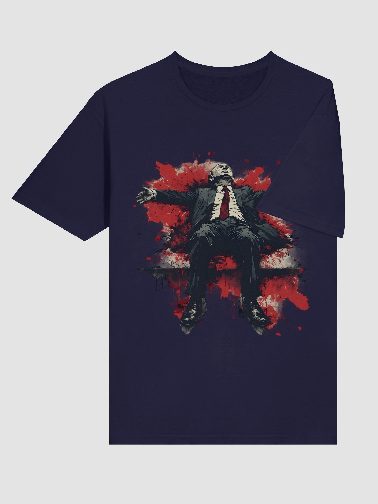 Dramatic Splatter Suit T-Shirt product image (36)