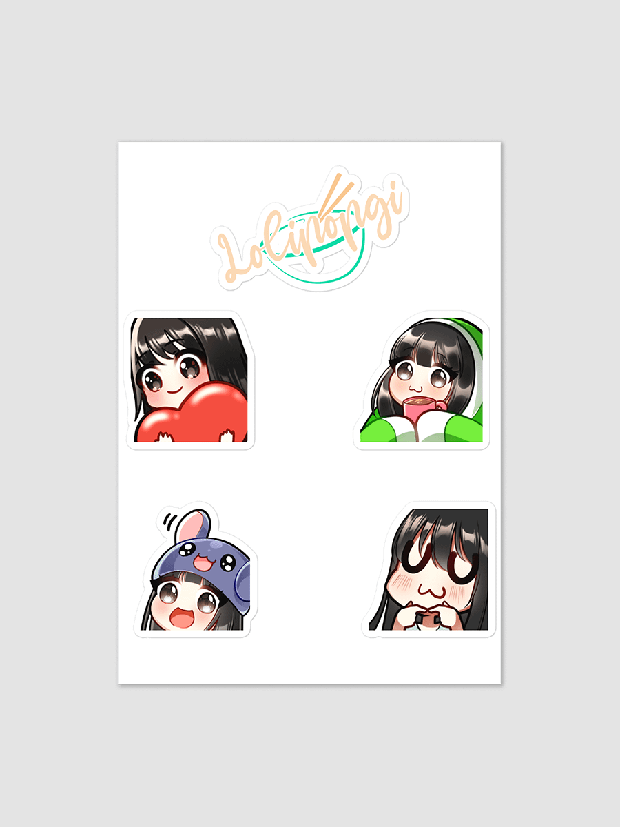 Lolipopgi Emote Sticker Sheet product image (1)