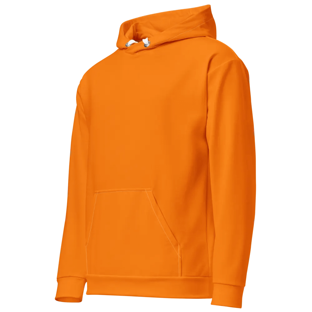 Plain Color Orange Hoodie product image (3)