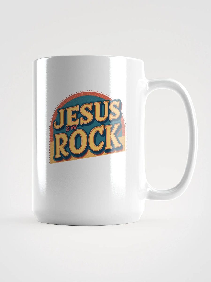 Vintage Jesus is My Rock Mug product image (1)