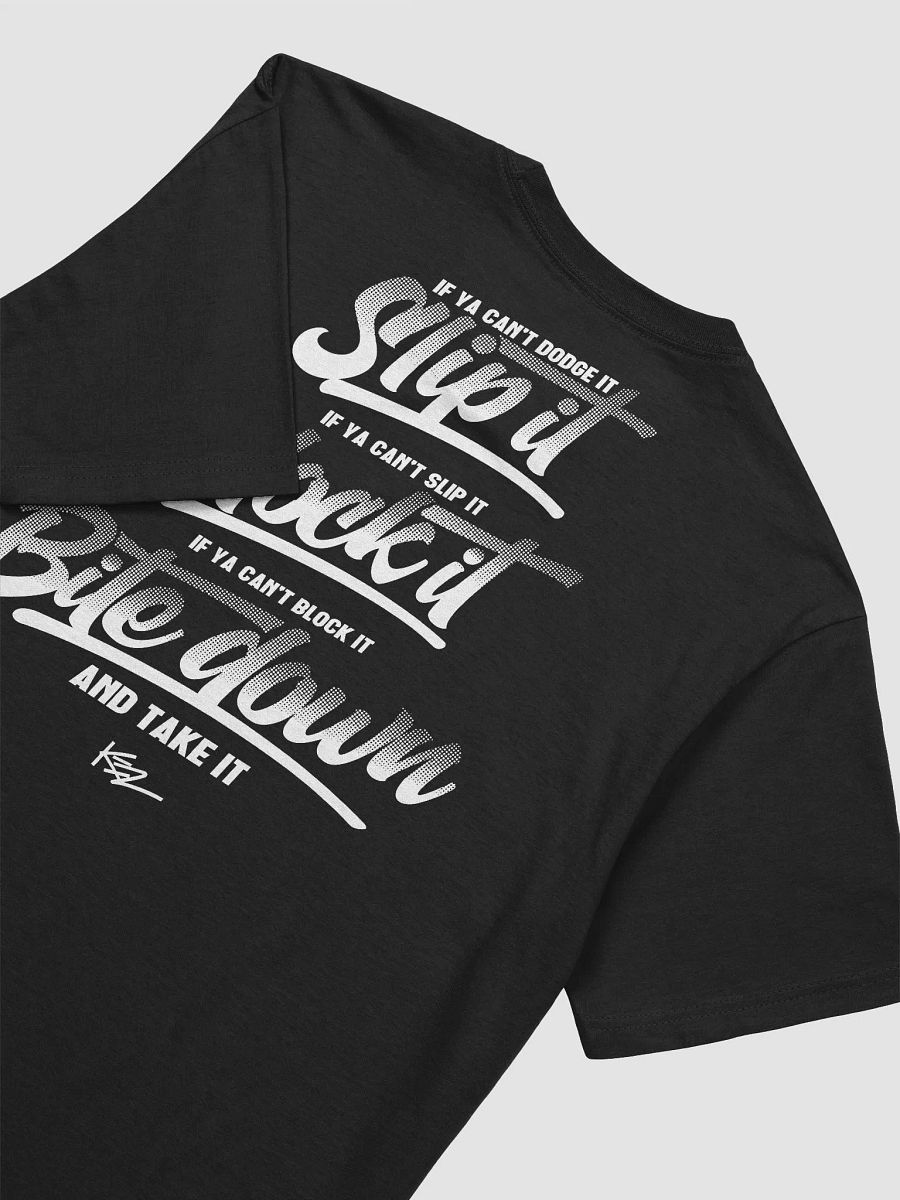BITE DOWN TEE BLACK/WHITE product image (4)