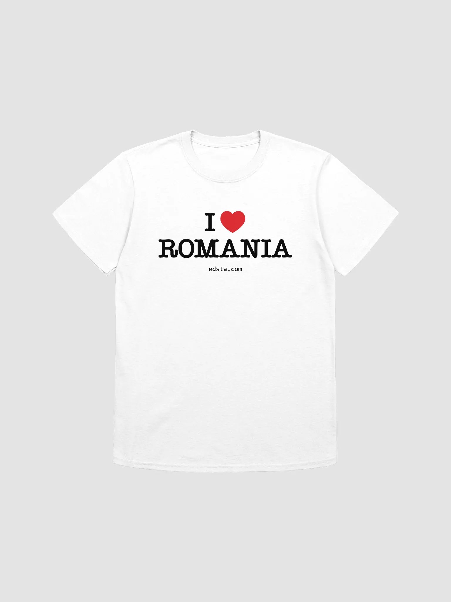 I Love Romania White T-Shirt product image (1)