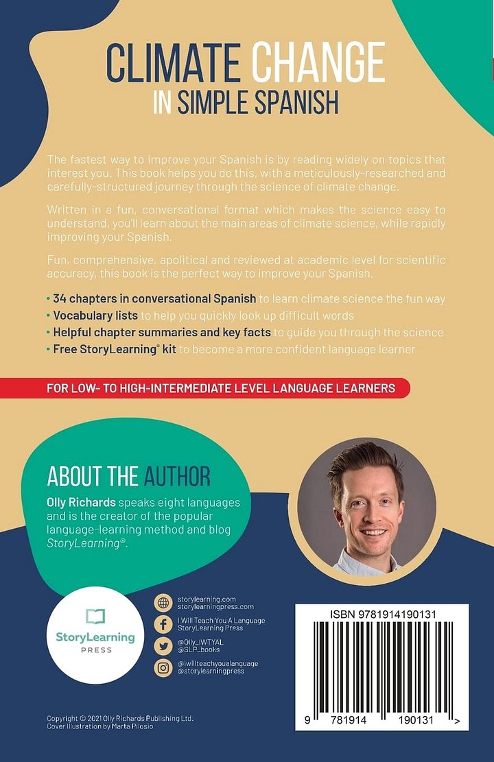 Climate Change in Simple Spanish: Learn Spanish the Fun Way with Topics that Matter product image (2)