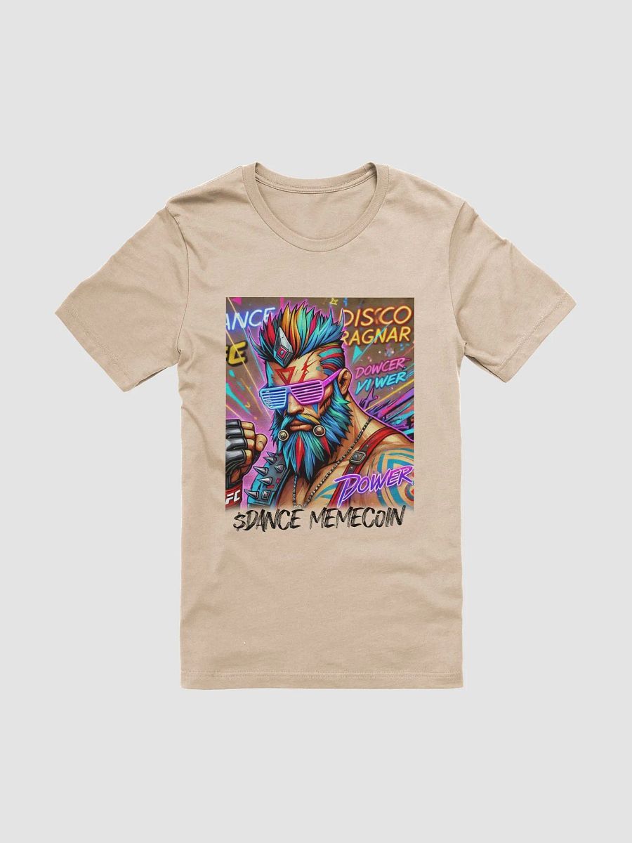 VIKING POWER - DANCE MEMECOIN - PREMIUM TEE - TAN product image (4)