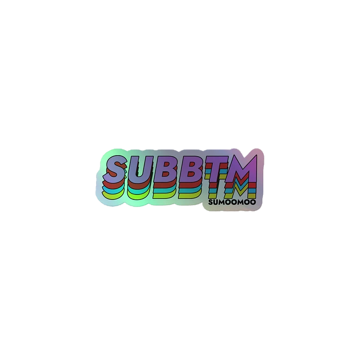Holographic SUBBTM Sticker product image (1)