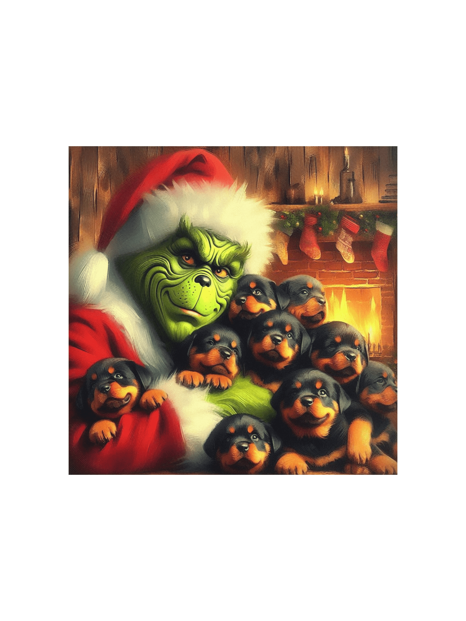 The Grinch Who Stole Rottweilers Poster product image (2)